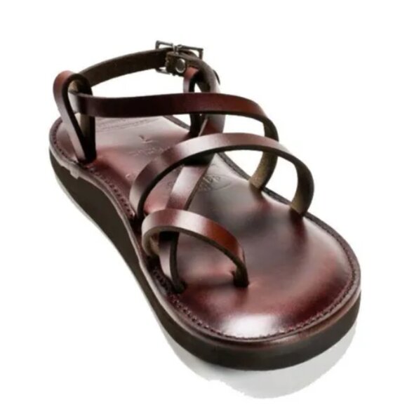 Like New Piper Leather Sandal Ladies Size 9-9.5 (Unisex 8) "The Original" (ABBA) - Picture 1 of 16